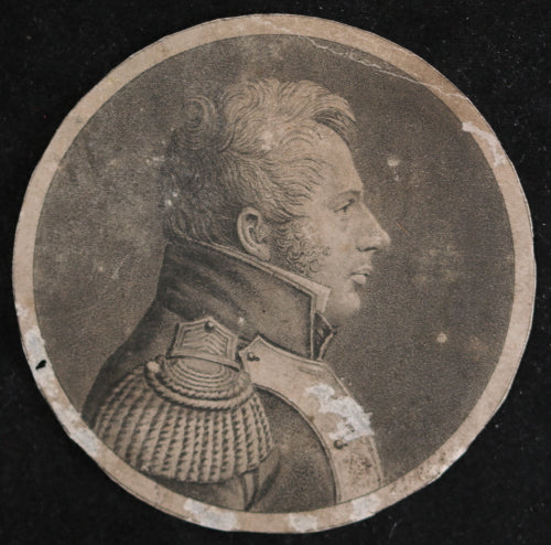 Physionotrace Charles-Ferdinand d’Artois, Duc de Berry @1815