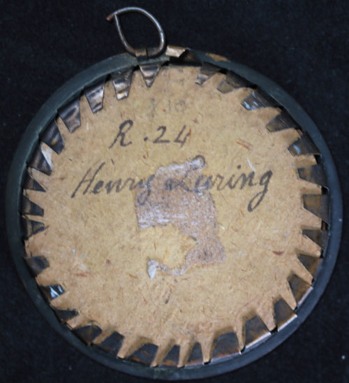 Gravure physionotrace de Henry Luring par Quenedey (Paris 1789-1796)