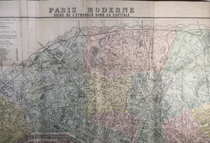 Plan de Paris - Logerot & Gaultier, gravé par Lorsignol (1883)