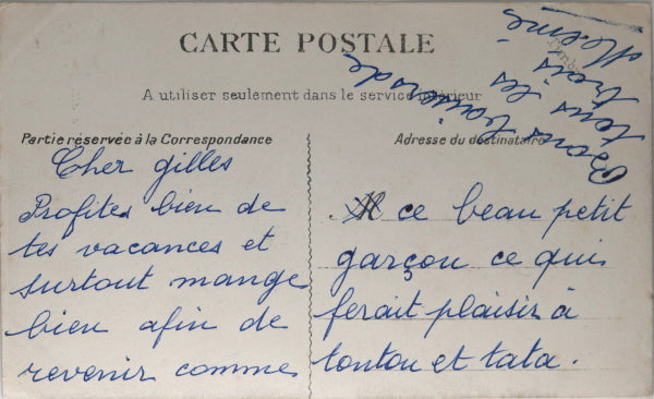 Postcard Buffalo Bill’s Wild West of child freak Daniel Fogt c. 1905