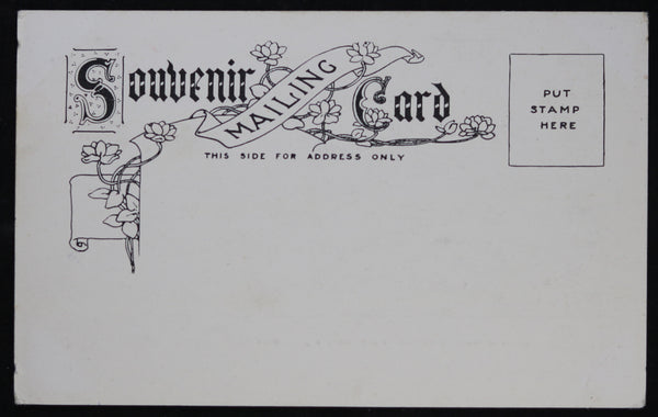 Postcard canoe party Lake Rosseau Muskoka Canada @1900 Postcard canoe party Lake Rosseau Muskoka Canada @1900