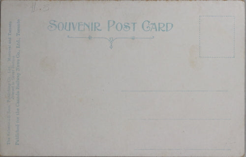 Postcard of Bala Park in Muskoka Lakes cottage country (Canada) c. 1910s