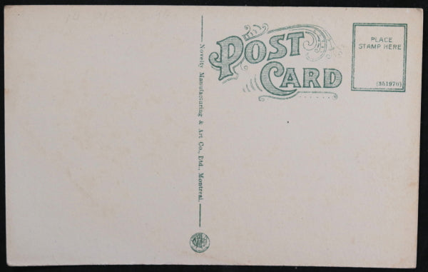 Postcard with image of Haileybury Ontario after the Great Fire of 1922