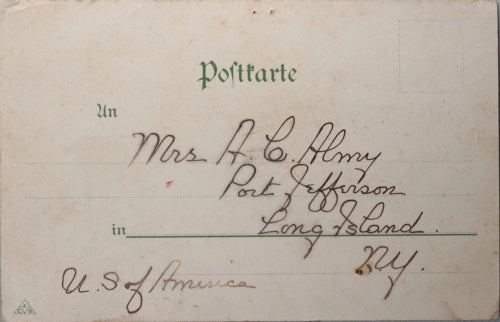 Pre-WW1 German postcard of the German Imperial family