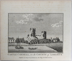 Print 'Castle Connell, in the County of Limerick' @1790 Print 'Castle Connell, in the County of Limerick' @1790