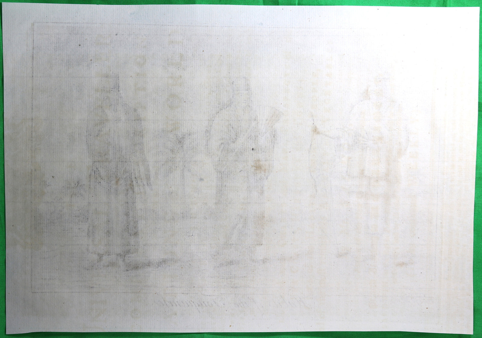 Print ‘Habits of the Tonquinese’ Nathaniel Parr @1753