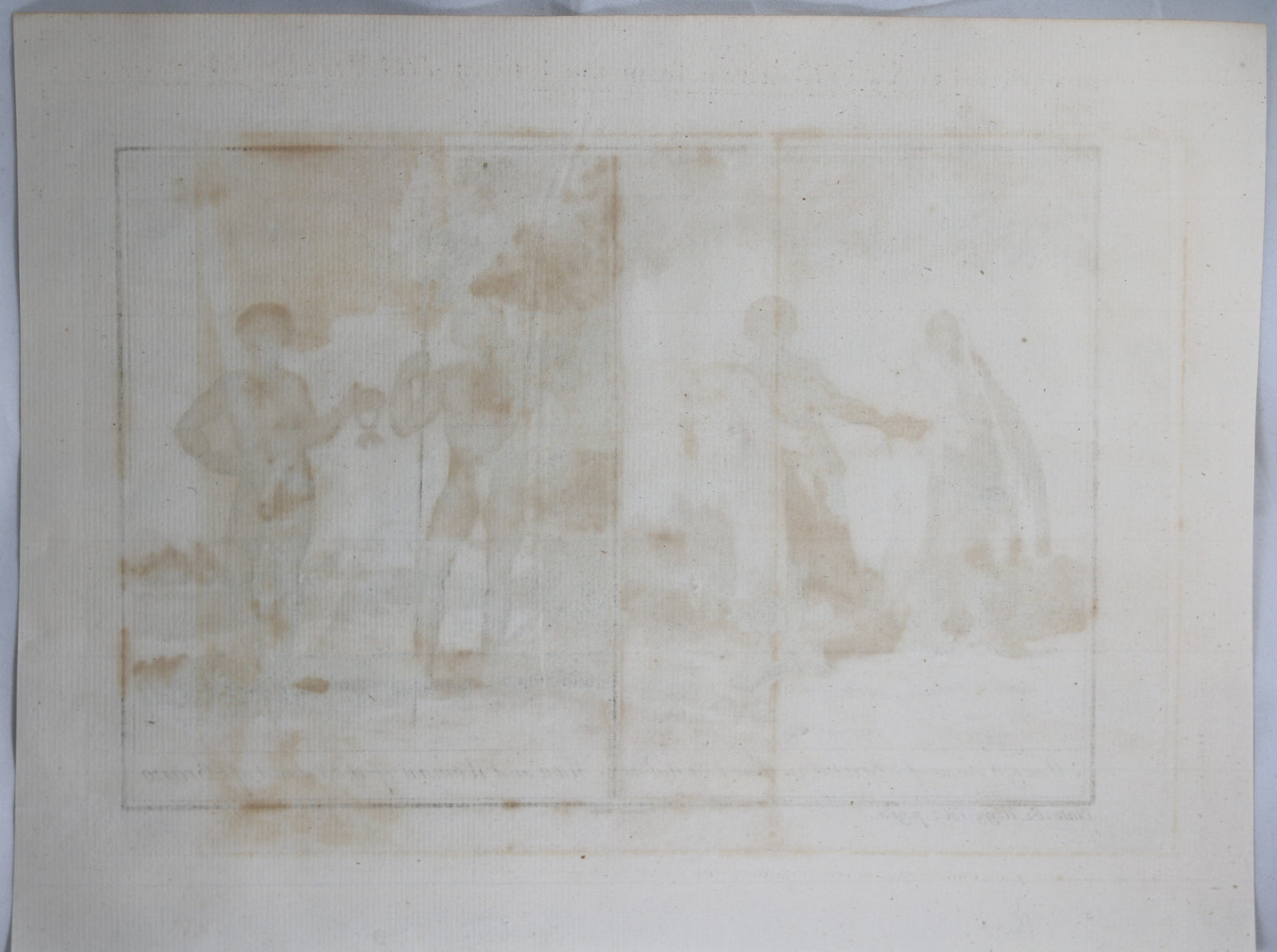 Print ‘Man and Woman of the Island of Bravo’ @1745-1747