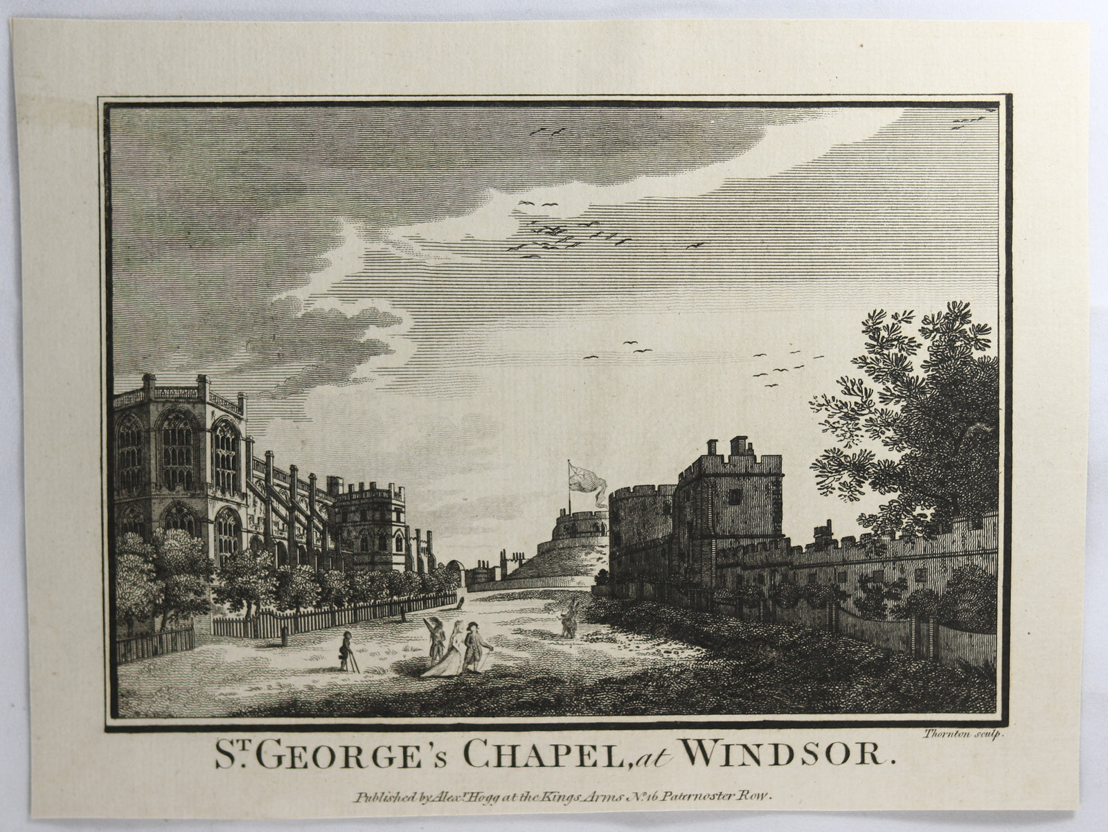 Print ‘St. George’s Chapel at Windsor’ @1795