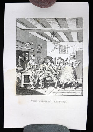 Print “The Farmer’s Return” after William Hogarth (1796-1806)