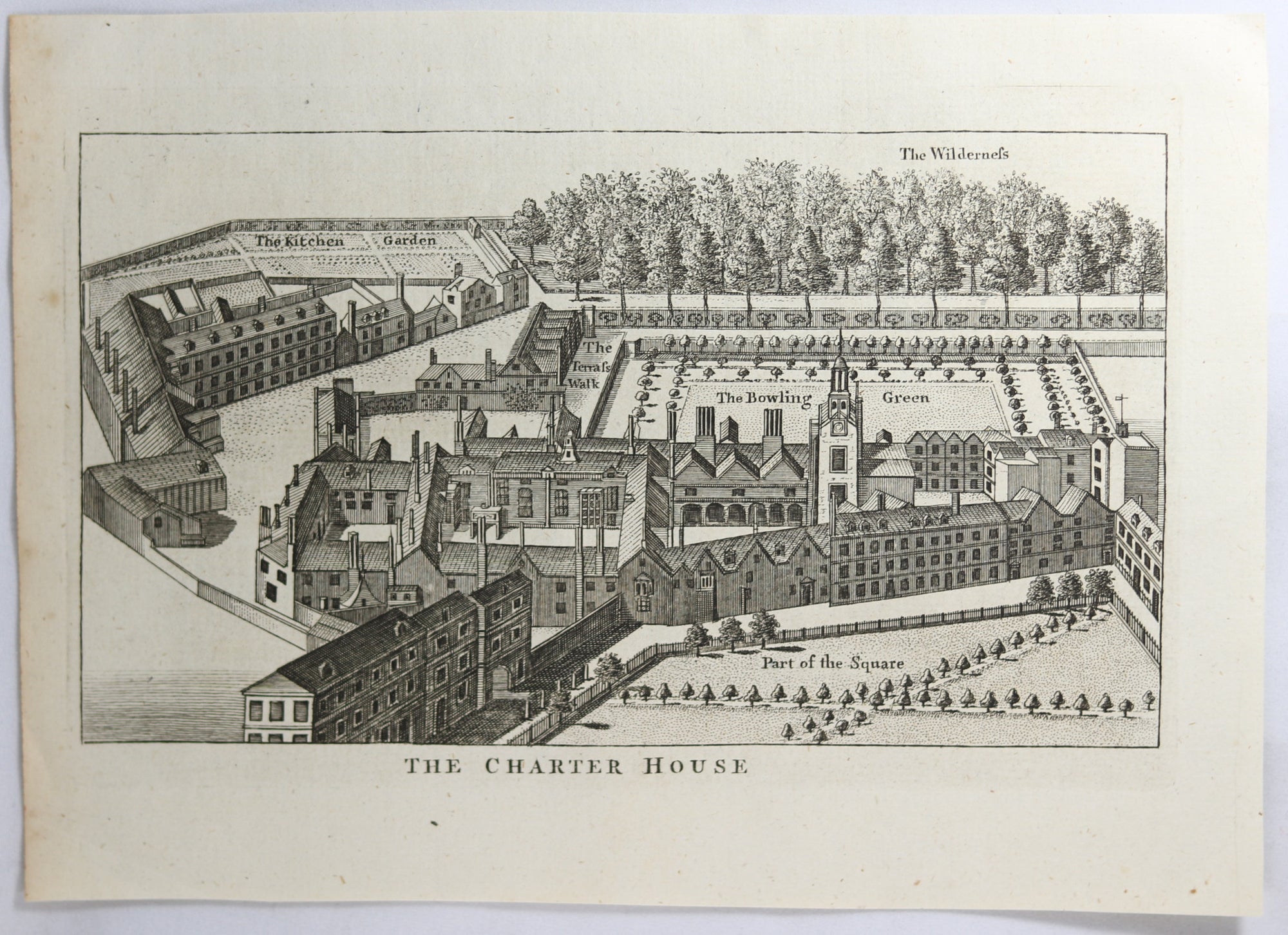 Print UK ‘The Charter House’ @1786