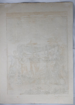 Print 'Way of Carriage & Travelling in Kongo’ @1745-1747