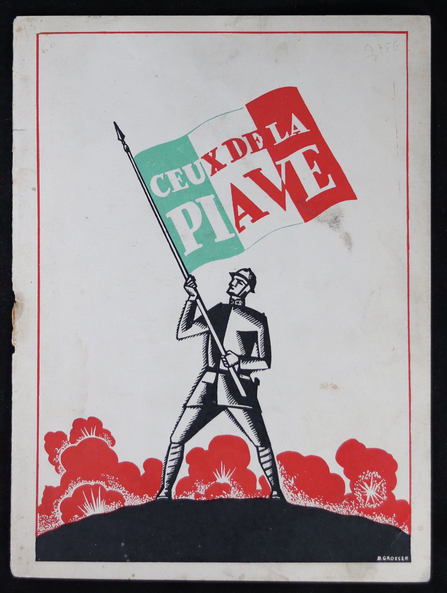 Publicité militaire ‘Ceux de la Piave’ @Guerre 14-18