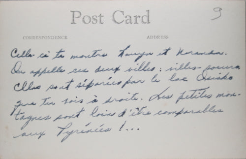 Quatre cartes postales photo Noranda Québec (Canada) c. 1950s