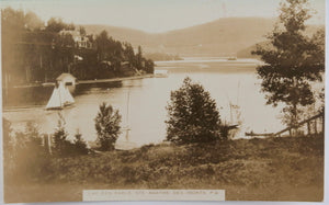 Québec carte postale photo Lac des Sables Ste. Agathe des Monts