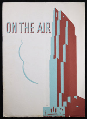 RCA Victor “On the Air” booklet @1935