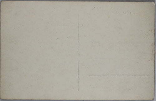 RPPC WW1 photo postcard of destroyed artillery cannon