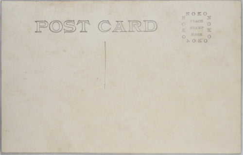 RPPC photo postcard of African-American man c. 1910s