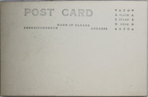 RPPC photo postcard of South Falls Muskoka Ontario (Canada) 1930s