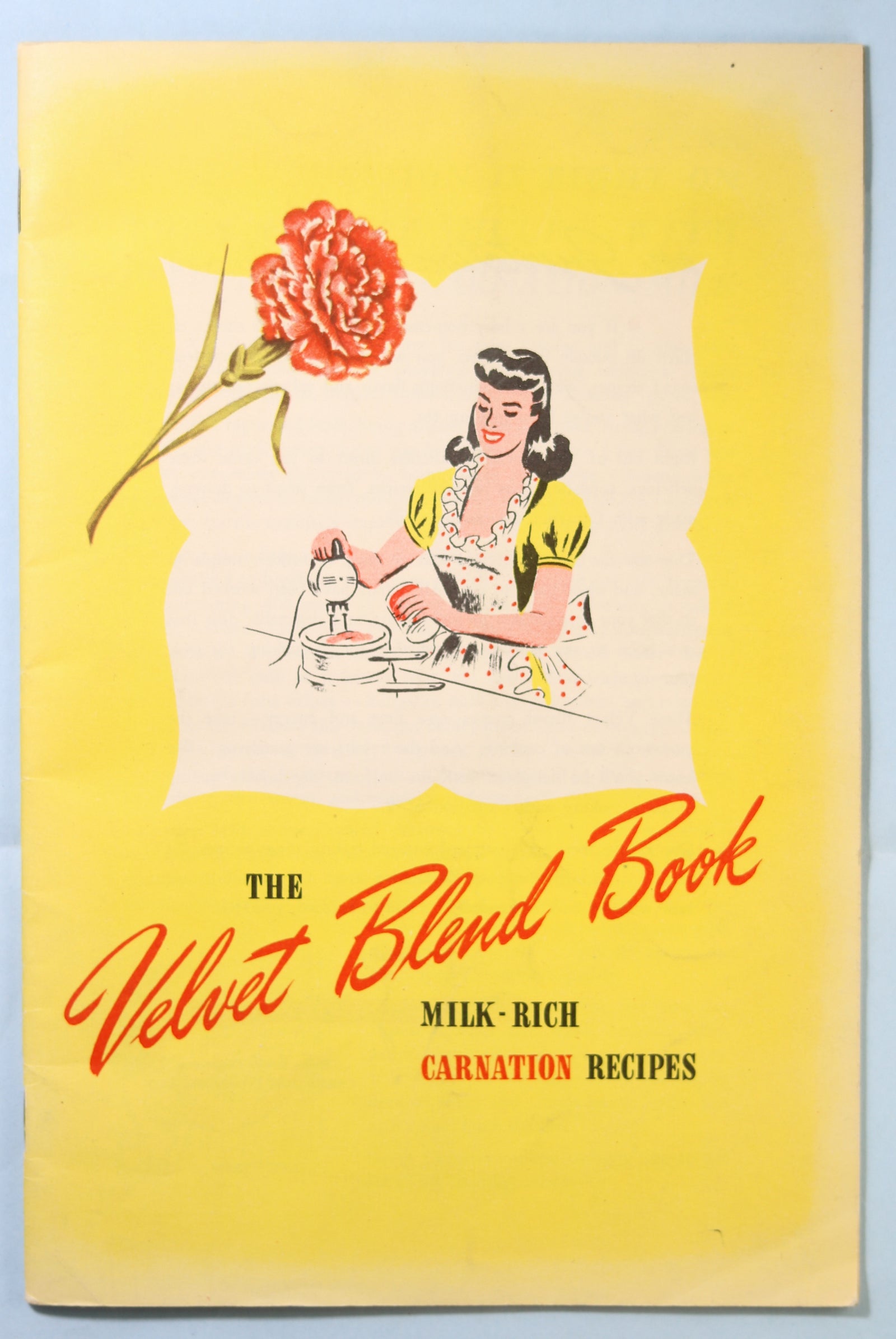 Recipe Book Carnation brand Milk-Rich recipes (Canada) 1940s