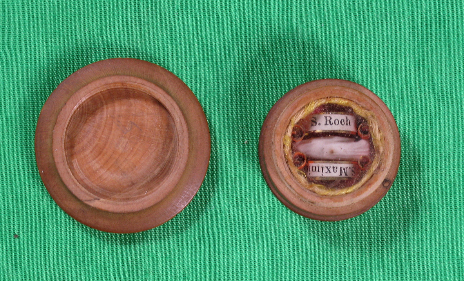 Reliquary for St. Roch and St. Maximin.. (1800s) / Reliquaire pour St. Roch et St. Maximin..