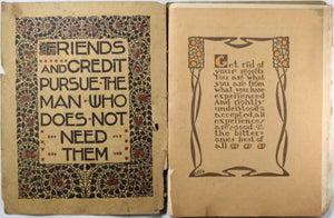 Roycroft Arts & Crafts catalog books (1905-06), East Aurora NY