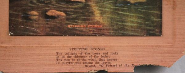 Advertising pieces, Gerlach Barklow 'Indian Maids' scenes, c. 1920s