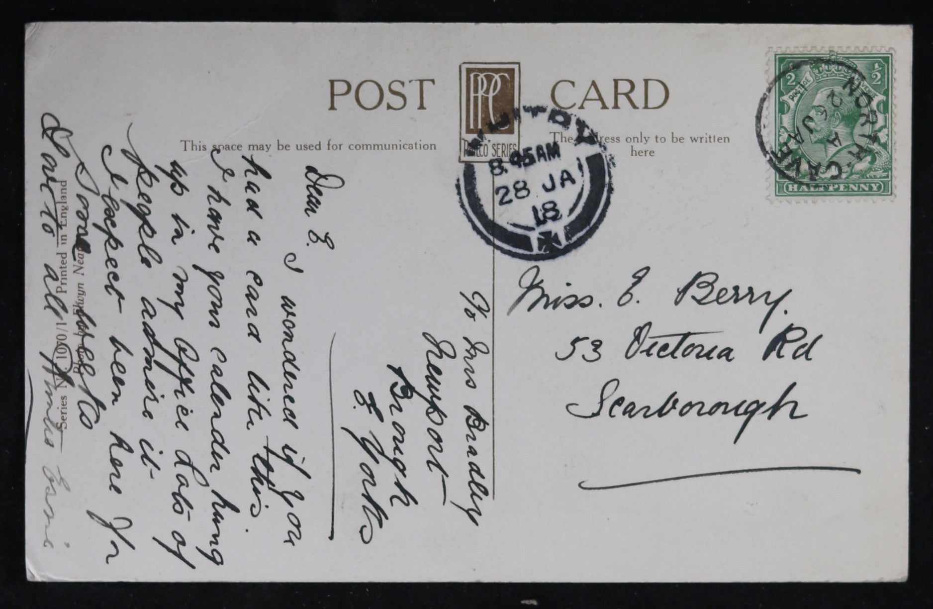 Set of three entertainment photo PCs Ivy Close - UK (1914-18)