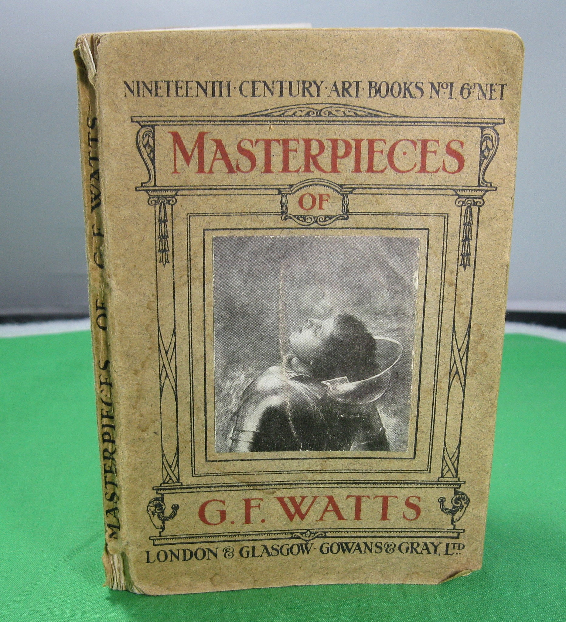Small photograph book 'Masterpieces of G.F. Watts' 1911