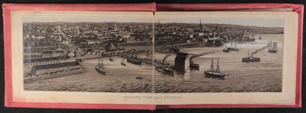 Souvenir view album ‘Views of Toronto’ c. 1880s