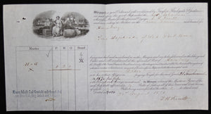 Taylor Fladgate Yeatman bill of lading 1878 (Port)