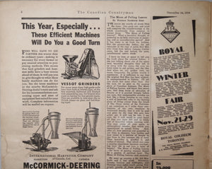 The Canadian Countryman - November 10,1934 (Magazine)