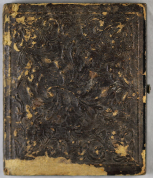 Tintype photo of young gentleman in finest suit @1860-70s