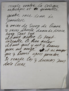 France trois recettes de médicaments @1700