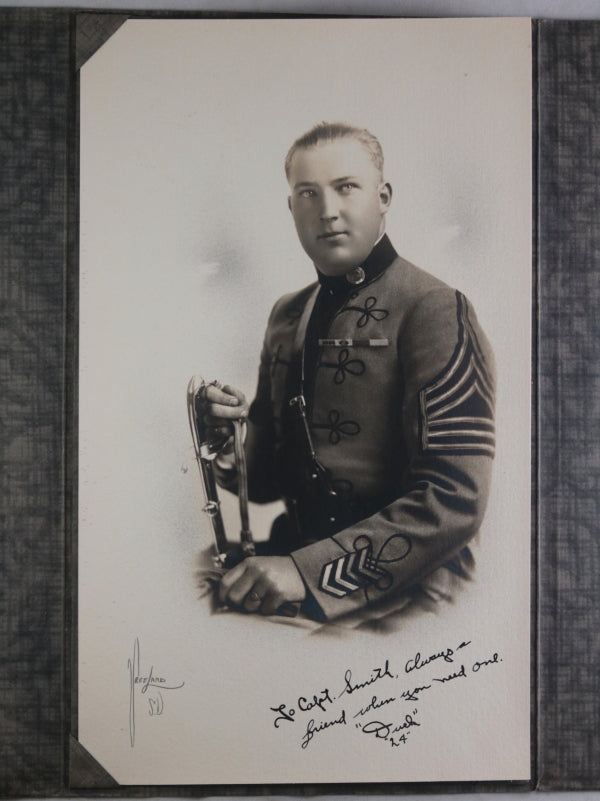 Two Vreeland photos, cadets Army and Navy Academy San Diego c. 1920s