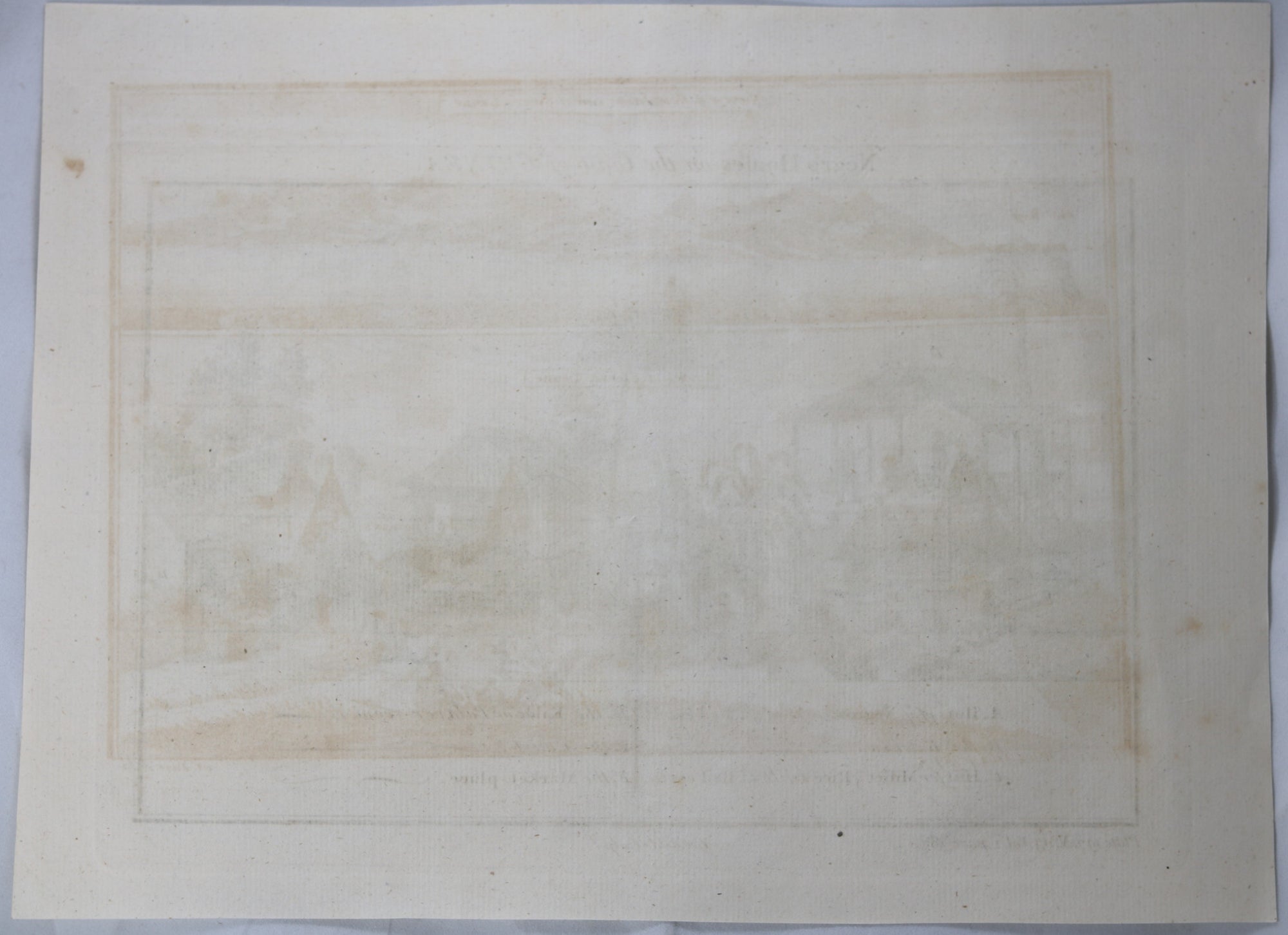 Two prints 'Negro House on the Coast of GUINEA' @1745-1747