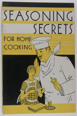 USA Gulden’s Mustard recipe pamphlet ‘Seasoning Secrets’ c. 1926