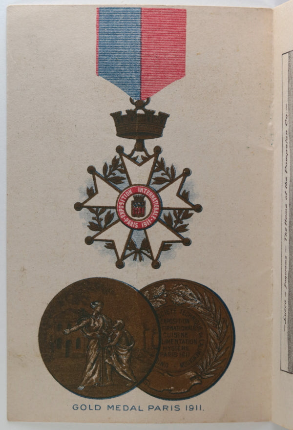 USA Pompeian Olive Oil recipe pamphlet c. 1911