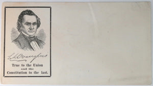 USA Two pre-Civil War illustrated envelopes, Alabama - Lincoln