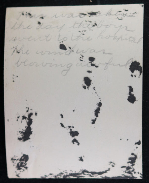 USA five (5) Homestead photos, fall and winter of 1915