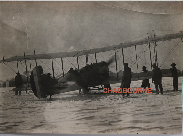 USA photo Curtiss biplane, part of ‘All American Pathfinders’ c. 1920
