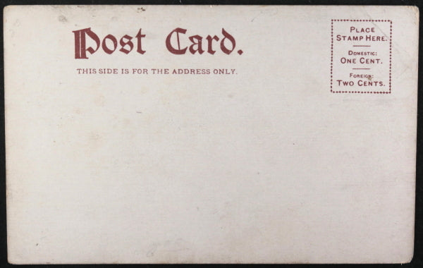 USA postcard Harvard University baseball pitcher c.1905