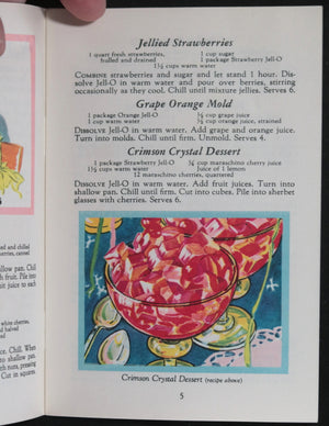 USA three JELL-O recipe pamphlets 1922-32