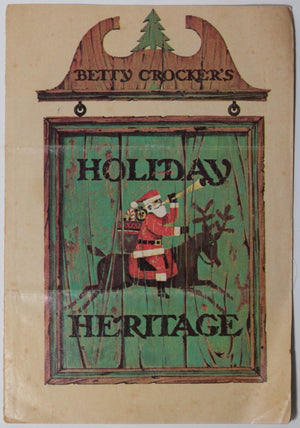 USA two Betty Crocker Holiday Recipe pamphlets 1965 1966