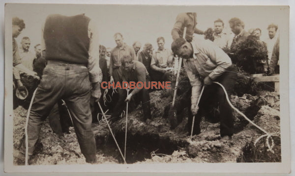 USA two photos Native Americans Wood River Illinois, early 1900s