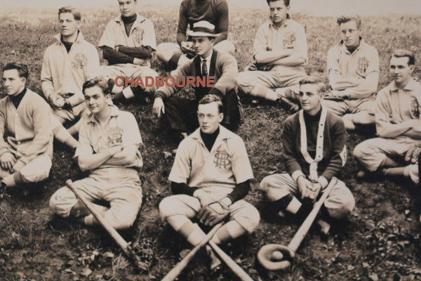 Vintage photo of Allentown Prep School baseball team (Pennsylvania)