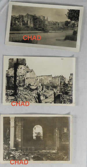 WW1/Guerre 14-18, 6 photos Verdun (Meuse)