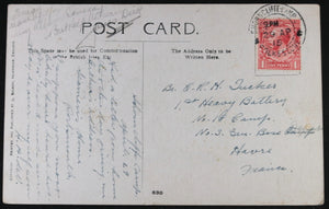 WW1 1915 Canadian military patriotic postcard, 23rd Infantry (UK)
