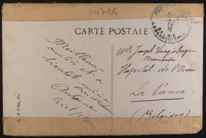 WW1 1916 postcard with views of Canadian General Hospital No. 2 France