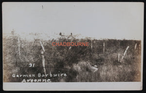 WW1 1918 two photo postcards Saint-Mihiel France (U.S. 140th Regiment)