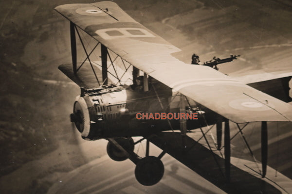 WW1 1919 photo Salmson 2A2 reconnaissance biplane, USA 1st Aero Sqdn